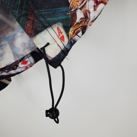 NWT Fresh Prince of Bel-Air Dogs Playing Poker Pullover Hooded Sweatshirt Medium - Picture 9 of 11